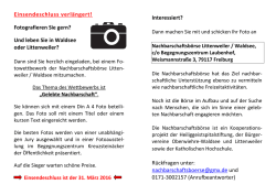 Nachbarschaftsbörse_Fotowettbewerb