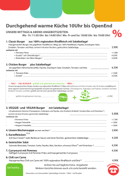 Mittags und Abend Angebote als Pdf