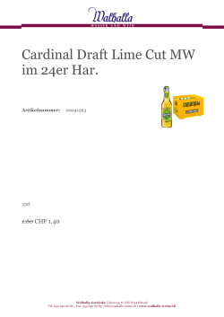 Cardinal Draft Lime Cut MW im 24er Har.