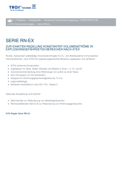 serie rn-ex - TROX HESCO Schweiz AG
