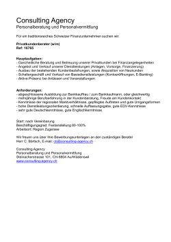 Details - Consulting Agency