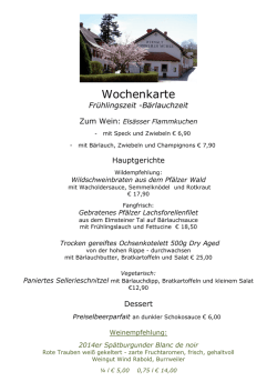 Herbstmen&uuml; I