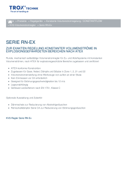 serie rn-ex - TROX GmbH