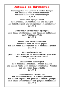 Ostern im Maternus 25.03.2016