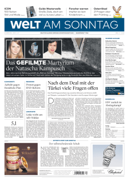 DIE WELT am Sonntag