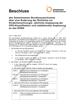 Beschlusstext (45.8 kB, PDF) - Gemeinsamer Bundesausschuss