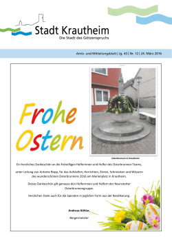 Frohe Ostern - lokalmatador.de