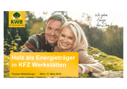 Holz als Energietr&auml;ger in KFZ Werkst&auml;tten (1)