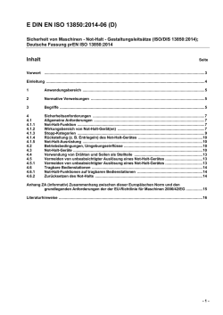 E DIN EN ISO 13850:2014-06 (D) - KAN