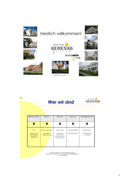 Herzlich willkommen bei der
