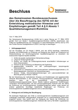 Beschlusstext (42.8 kB, PDF) - Gemeinsamer Bundesausschuss