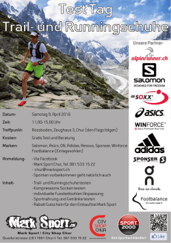 Gratis Test-Tag Trailrunning