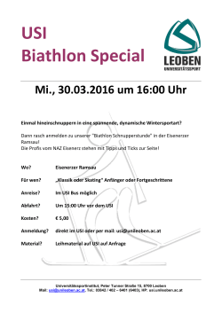 USI Biathlon Special