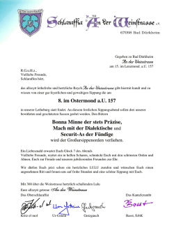 Ehrungen