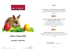 Ostern / Pasqua 2016