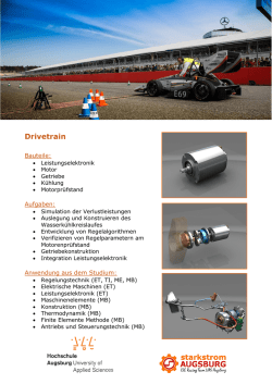 Drivetrain - Starkstrom Augsburg eV