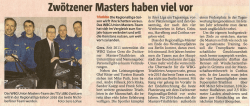 Zwötzener Masters haben viel vor - TSV 1880 Gera