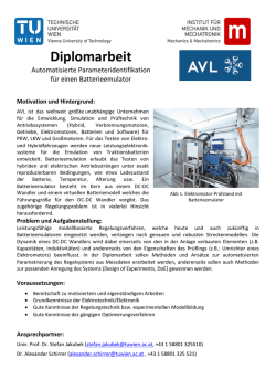 Diplomarbeit