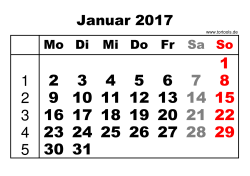 Januar 2017 - tortools.de