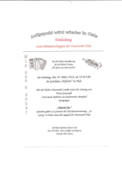 Page 1 GSDubé WiFG WEGSF in (ls)s Einladung Zum