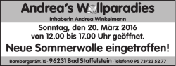 Andrea`s W llparadies