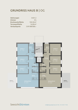grundriss haus b | og - seesicht