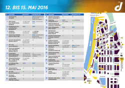 12. BIS 15. MAI 2016 - Düsseldorfer Jazz Rally