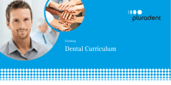 Dental Curriculum