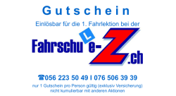 Gutschein - Fahrschule-Z