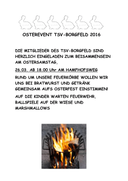 osterevent tsv-borgfeld 2016