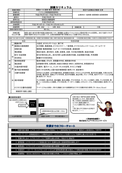 訓練カリキュラム - フェアマネジメントサービス