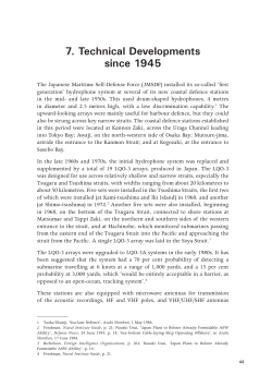 7. Technical Developments since 1945 - ANU Press