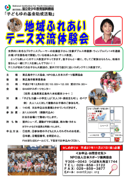 案内チラシ（PDF）