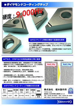 ﾀﾞｲﾔﾓﾝﾄﾞｺｰﾃｨﾝｸﾞﾁｯﾌﾟ