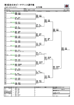 第3回全日本ビーチテニス選手権