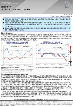 ブラジル、利上げ打ち止めとレアルの動向