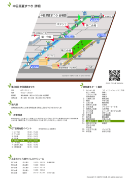 中目黒夏まつり 詳細