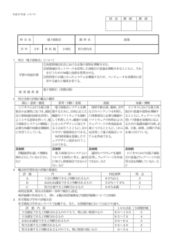 H27 電子商取引（3年ﾋﾞｼﾞﾈｽ情報ｺｰｽ）