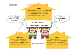 教育目標（PDF）