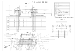 イージーラーメン橋案 橋梁一般図