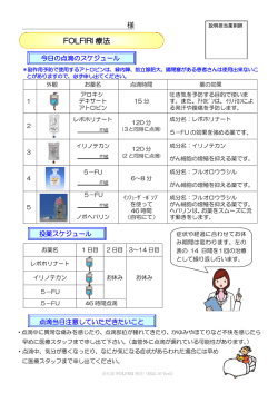 様 FOLFIRI 療法