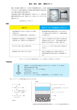 蓄光・夜光 塗料 （菱晃ブルー）