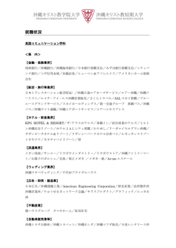 英語コミュニケーション学科