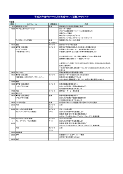 プログラム