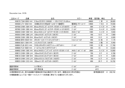 アイテム構成一覧表はこちら