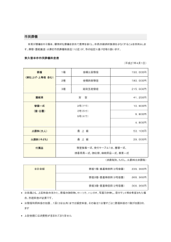 東久留米市市民葬儀