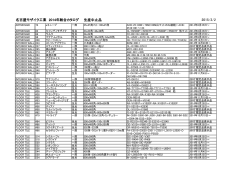 名古屋モザイク工業 2014年総合カタログ 生産中止品 2015/3/2