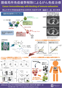 immune exhaustion