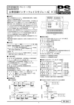 公衆回線インターフェイスモジュール［Ⅱ］