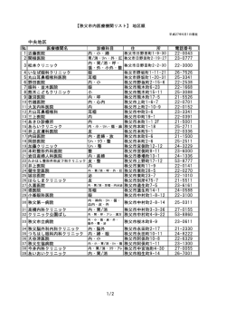 中央地区 - 秩父市